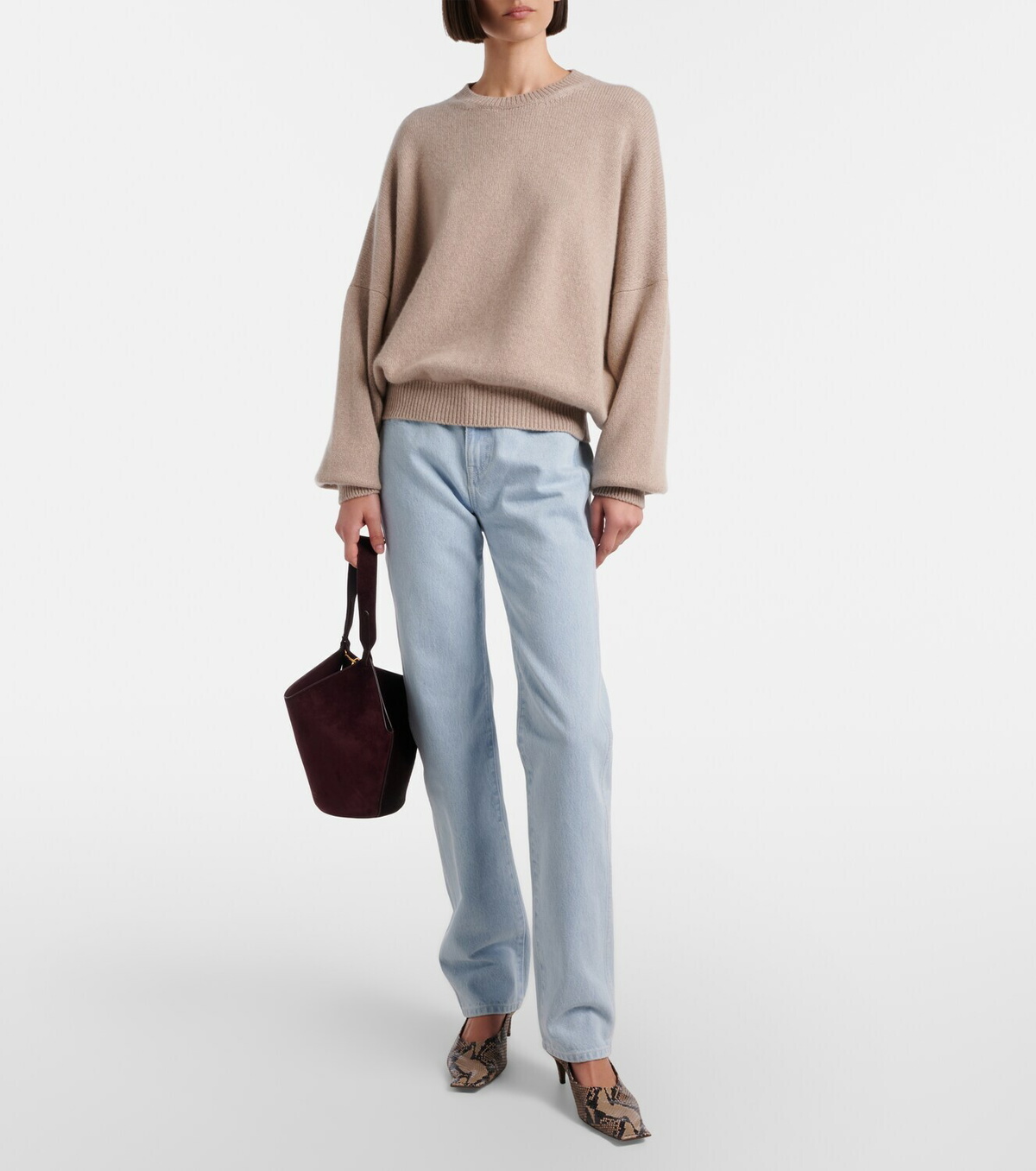 Khaite Farley straight jeans