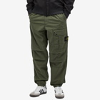 Stone Island Men's Twill Stretch-TC Loose Cargo Pants in Musk