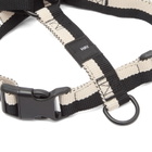 HAY Dog Harness - Medium in Black/White 