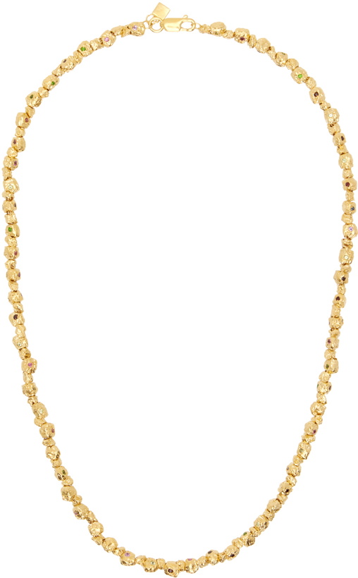 Photo: Veneda Carter Gold VC025 Signature Stone Necklace