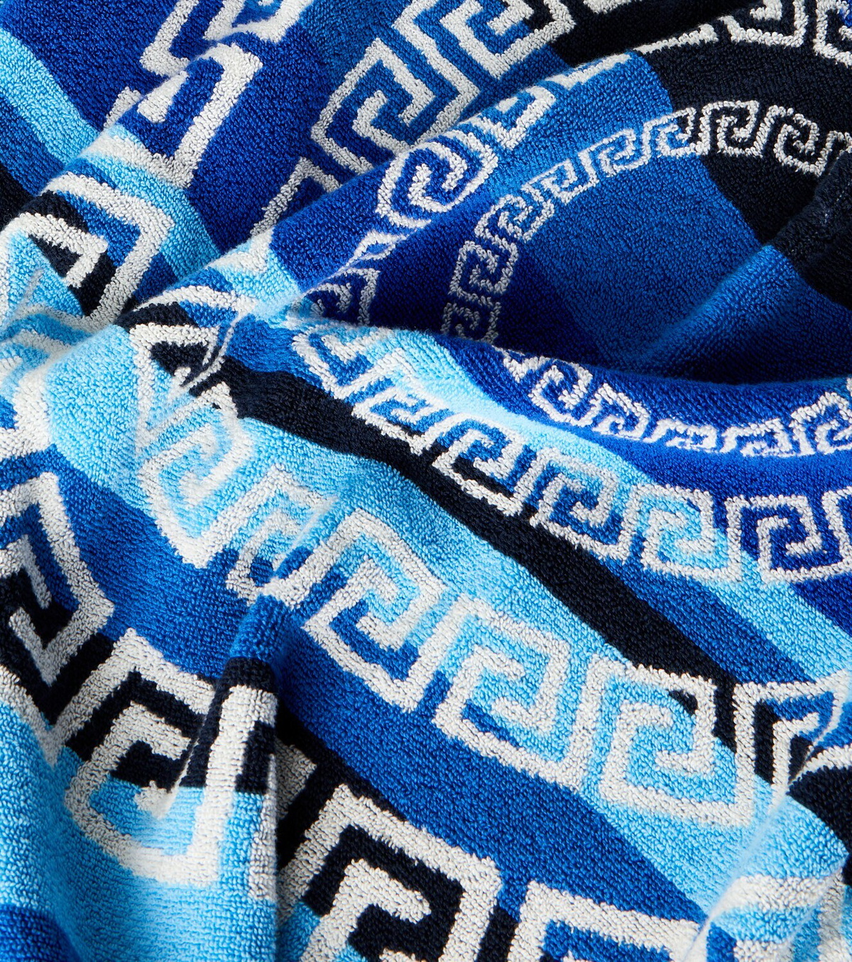 Versace Home Striped cotton terry towel