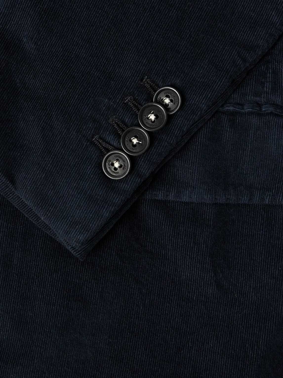 Massimo Alba - Sand Cotton-Corduroy Suit - Blue
