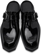 Martine Rose Black Chisel Toe Mules