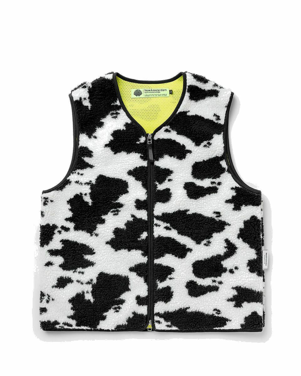 Photo: New Amsterdam Teddy Spencer Holstein Black/White - Mens - Vests