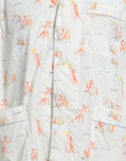 Maison Kitsuné Mens Shirt in Off white