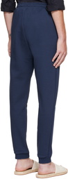 Boss Navy Hadiko Curved Lounge Pants