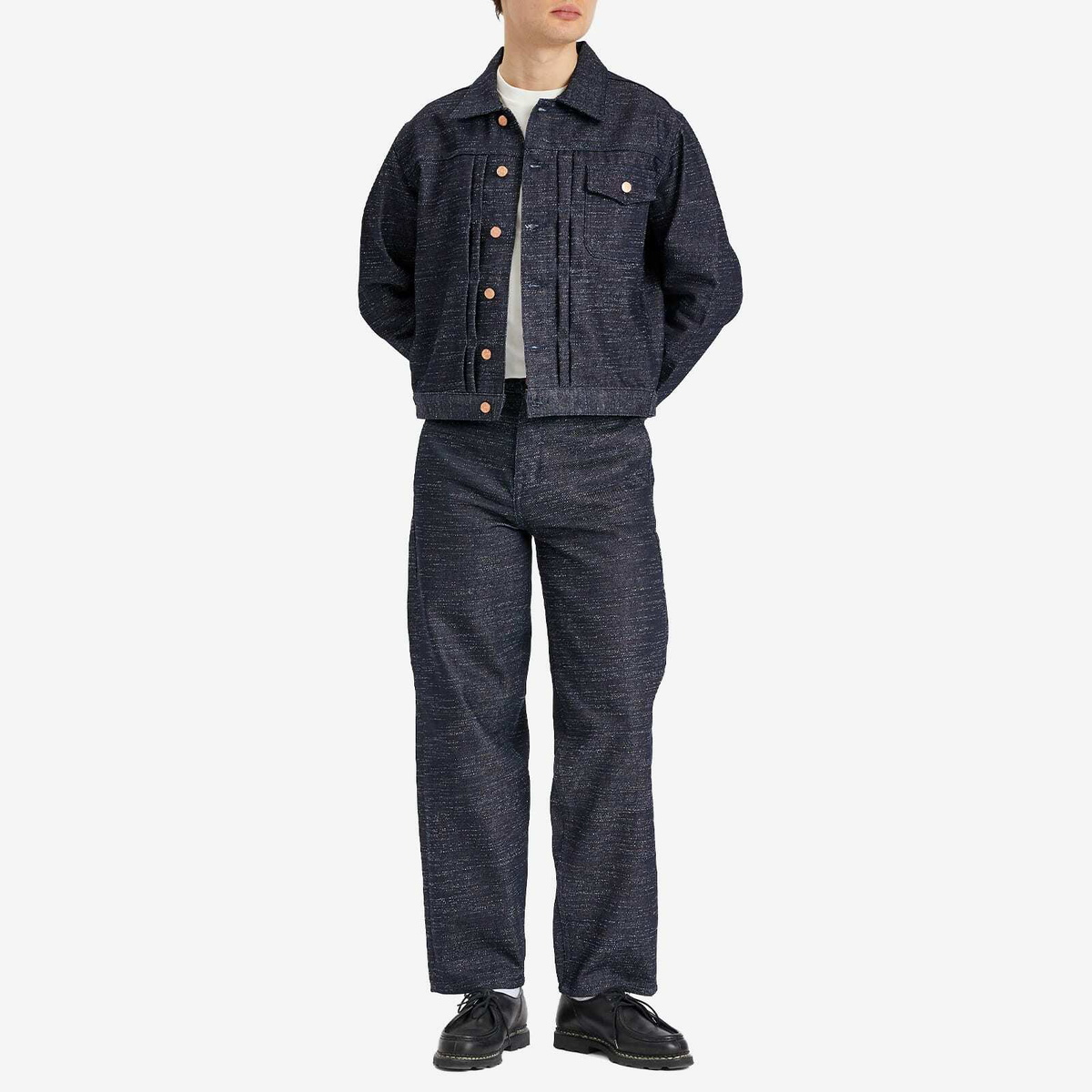 Dubbleware Men's Selvedge 5 Pocket Jeans in Rainbow