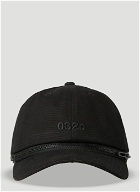 032C - Chopper Baseball Cap in Black