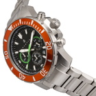 Nautis Dive Chrono 500 Chronograph Quartz Black Dial Mens Watch 17065-A