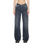 Diesel Blue High Waist 1971 D-Sent Regular Jeans