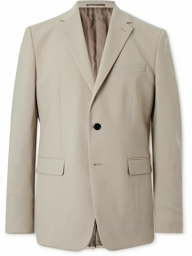 Photo: Theory - Chambers Virgin Wool-Blend Twill Suit Jacket - Neutrals