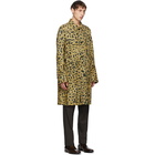 Dries Van Noten Yellow Car Coat