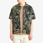 thisisneverthat Men's Jacquard Pattern Shortsleeve Shirt in Black
