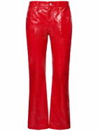 GUCCI - Naplack Leather Pants