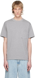 N.Hoolywood Gray Crewneck T-Shirt