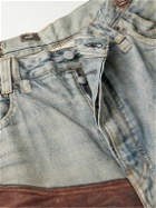 Acne Studios - Wide-Leg Trompe L'oeil Jeans - Brown