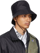Engineered Garments Black K-Way Edition Pascalen 3.0 Bucket Hat