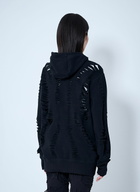 Sia Arnika Slit Zip-Up Hooded Sweatshirt