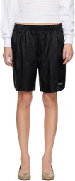 HommeGirls Black Long Boxer Shorts