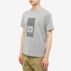 Stone Island Men's Abbrevaiation One Graphic T-Shirt in Grey Marl
