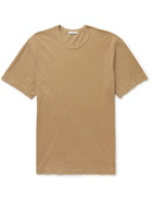 JAMES PERSE - Combed Cotton-Jersey T-Shirt - Brown