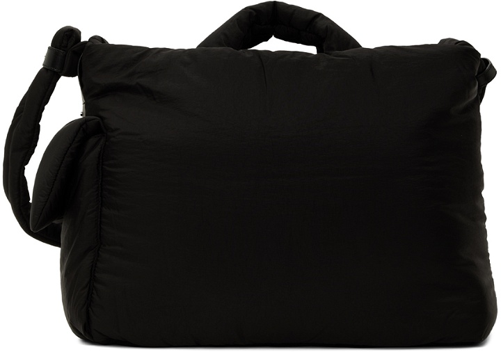 Photo: Solid Homme Black Large Pillow Messenger Bag