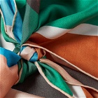Awake NY x Alvin Armstrong Printed Silk Scarf in Neutral Multi