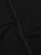 Greg Lauren - Panelled Cotton-Jersey T-Shirt - Black
