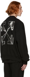 Off-White Black Caravaggio Arrows Skate Sweatshirt