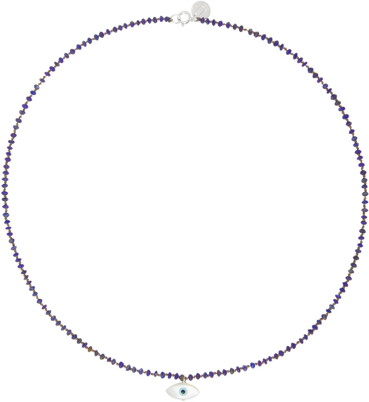 Photo: UNDERCOVER Navy SEE REAL FLOWERS Edition UC1E4N02-3 Necklace