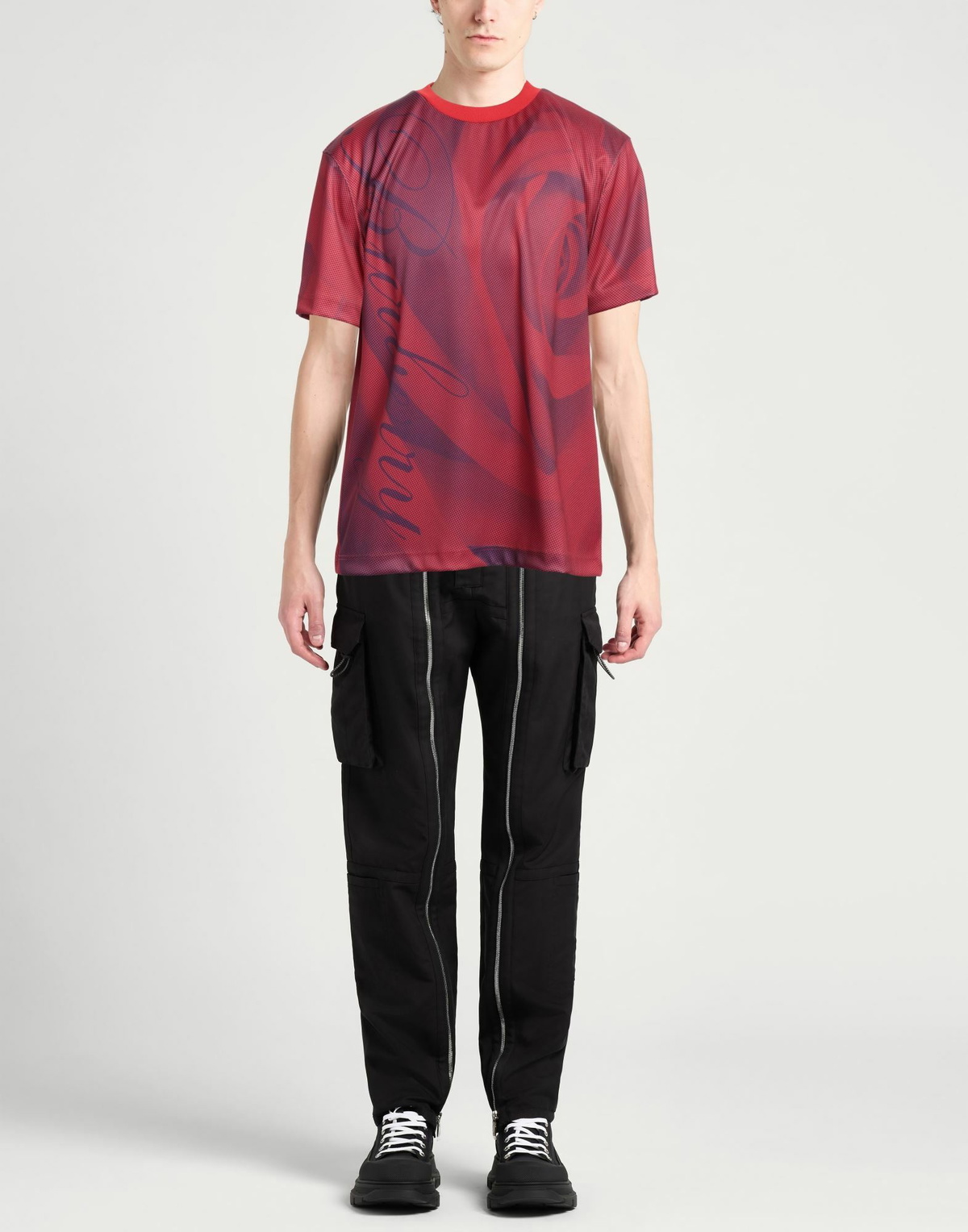 Burberry Mens T-shirt in Red