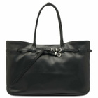 MARGESHERWOOD Women's Grandma  Bag - Large in Black Plain 