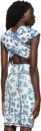 Luna Del Pinal Rubber Stretch Weave Top