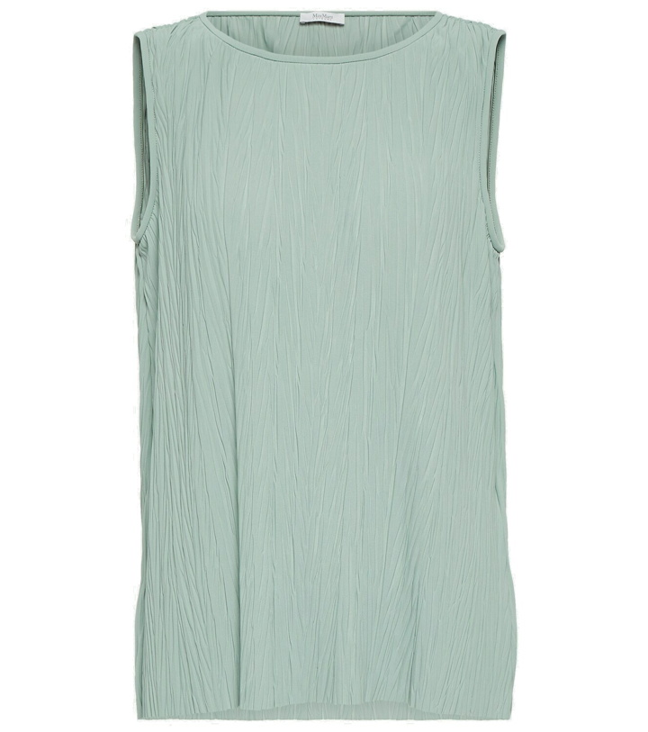 Photo: Max Mara Leisure Dyser pleated jersey top