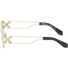 Off-White Gold Allen Sunglasses