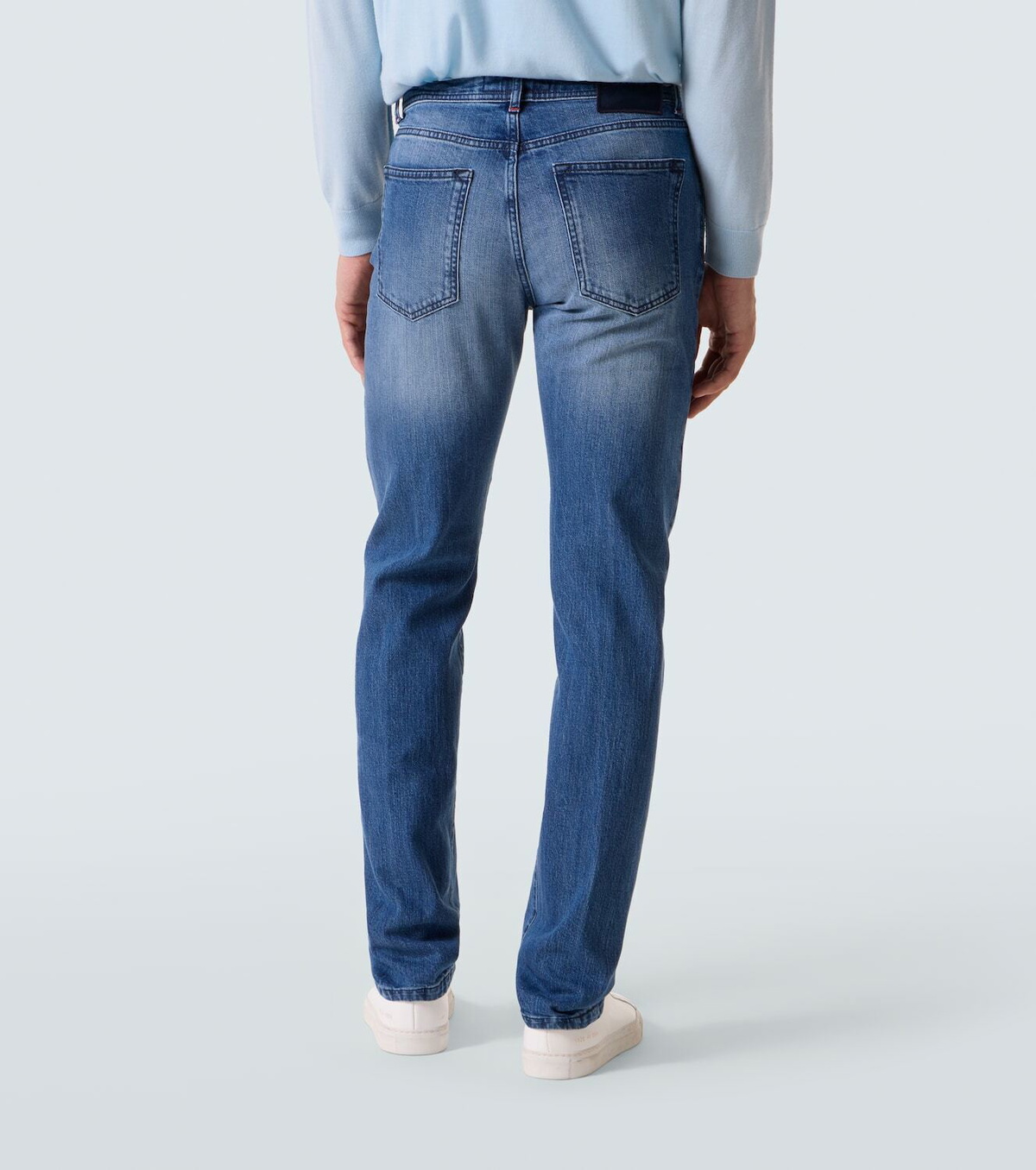 Kiton Mid-rise skinny jeans