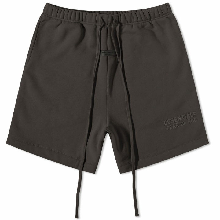 Photo: Fear of God ESSENTIALS Men's Essentials Shorts in Off-Black
