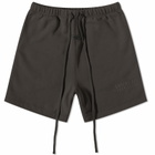 Fear of God ESSENTIALS Men's Essentials Shorts in Off-Black