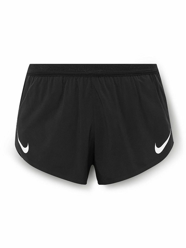 Photo: Nike Running - AeroSwift Slim-Fit Dri-FIT ADV Shorts - Black