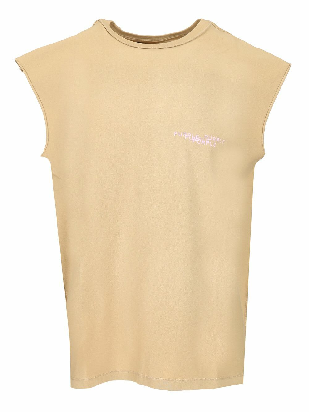 Purple embroidered tank L / XL main image 1