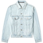 Alexander Wang Bleach Wash Denim Jacket