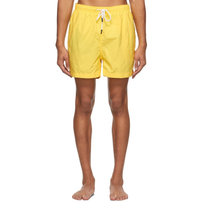 Photo: Solid and Striped Yellow The Classic Swim Shorts