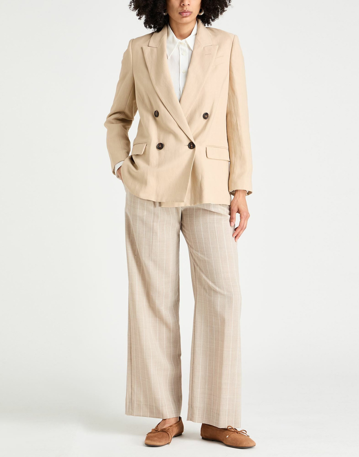 Brunello Cucinelli Womens Blazer in Beige