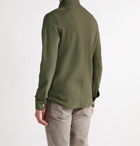 Loro Piana - Cotton-Piqué Shirt - Green