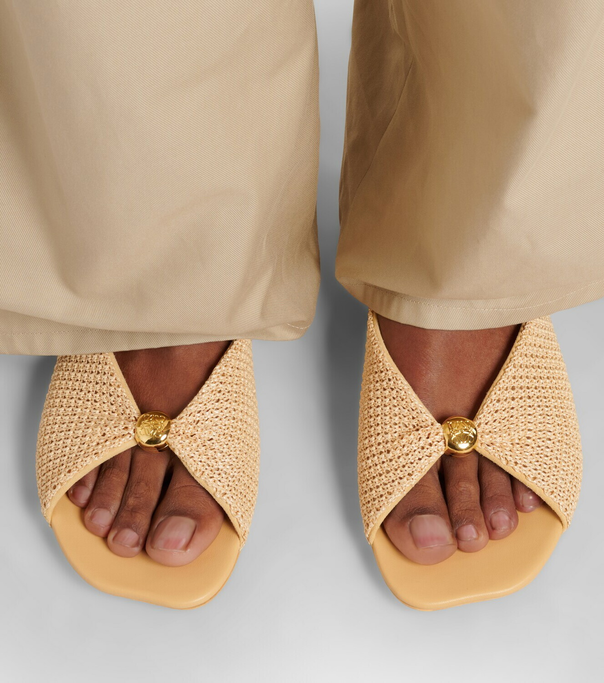 Loewe Paula's Ibiza Pebble Soft slides