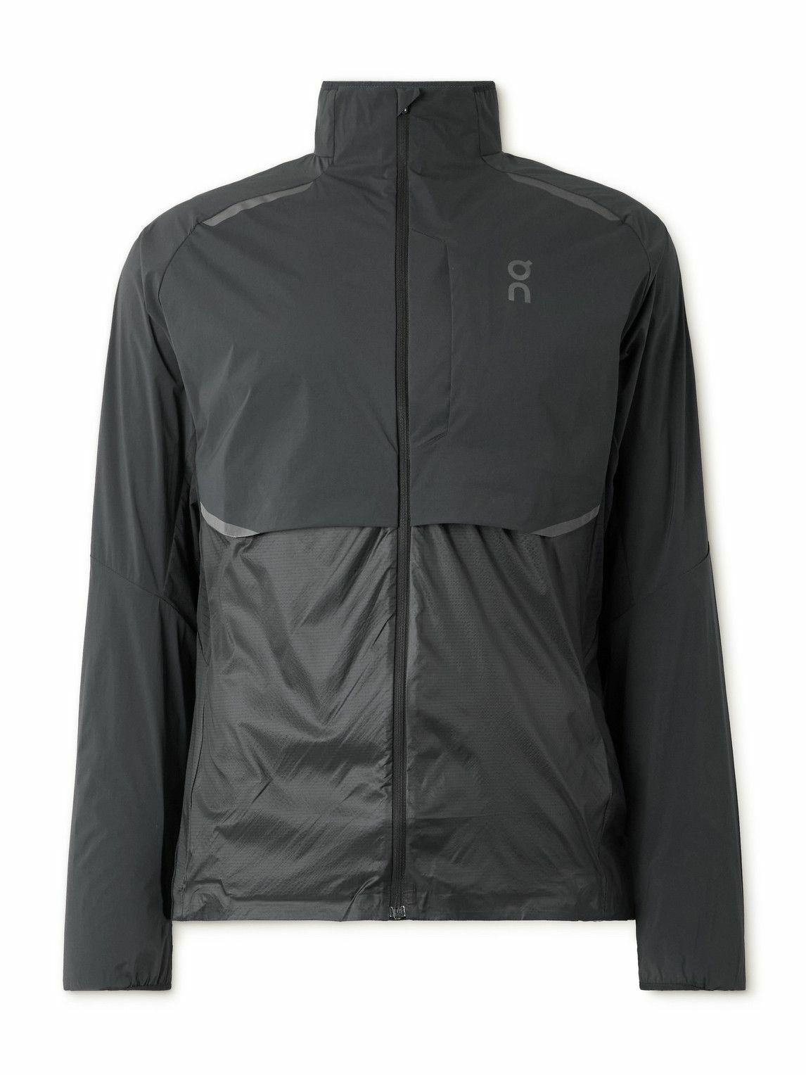 ON - Weather Slim-Fit Logo-Print Recycled-Shell and Micro-Ripstop ...