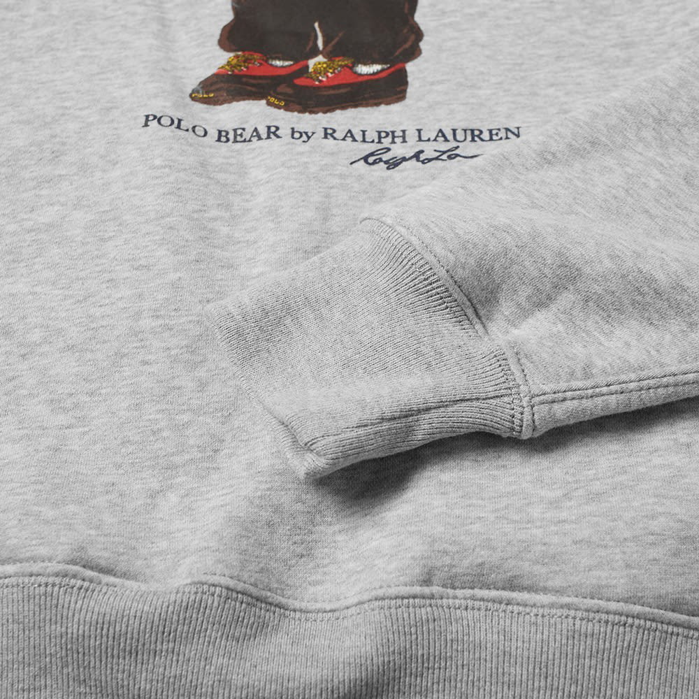 Polo Ralph Lauren LA DODGERS BEAR SWEATSHIRT Grey - ANDOVER HEATHER