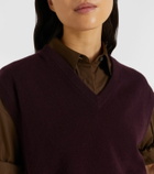 Extreme Cashmere n°243 Spencer cashmere-blend sweater vest