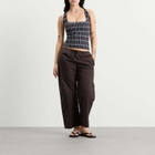 Peachy Den Women's Cindy Racer Back Top in Liquorice