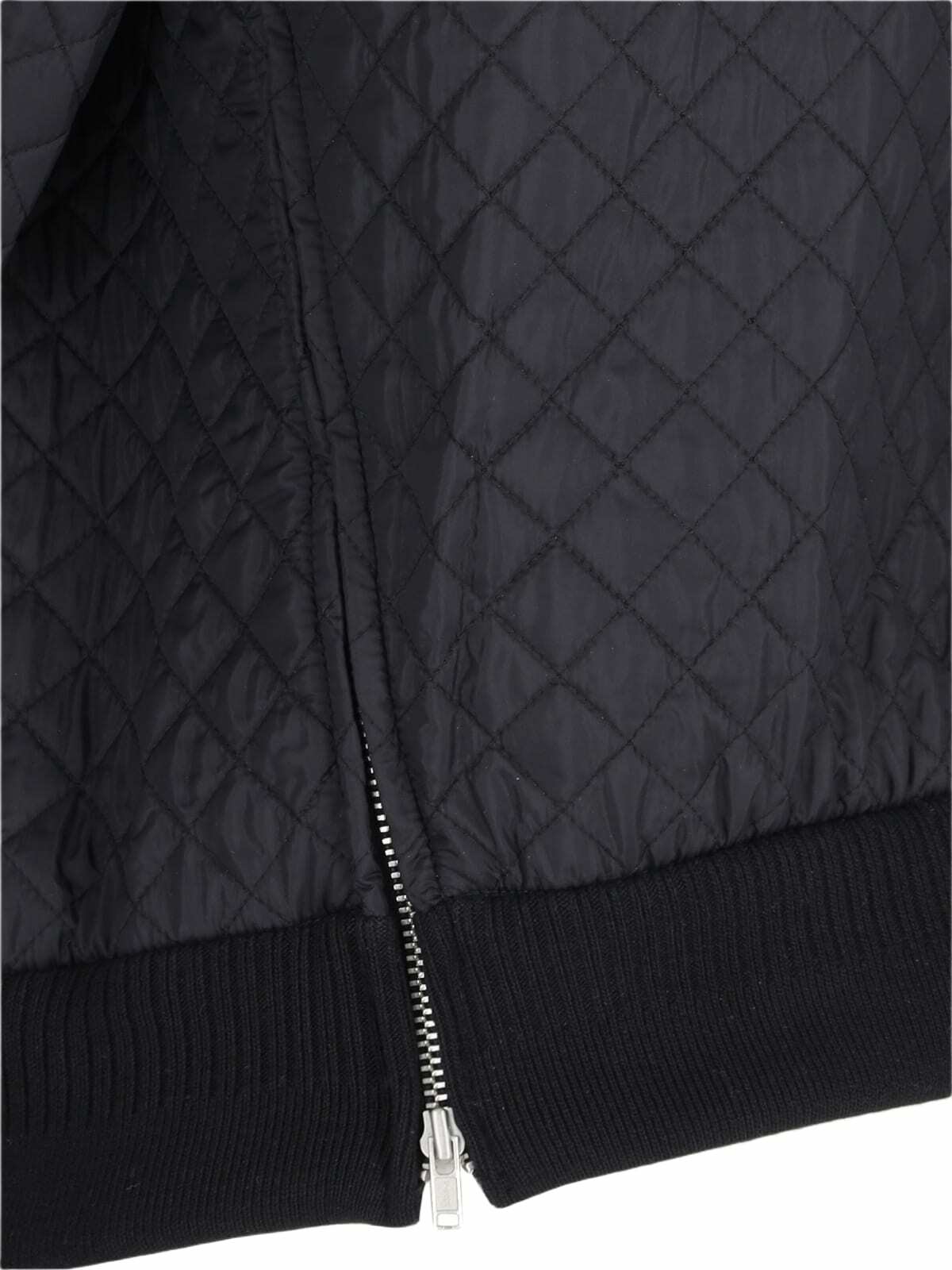 Random Identities Quilted Jacket